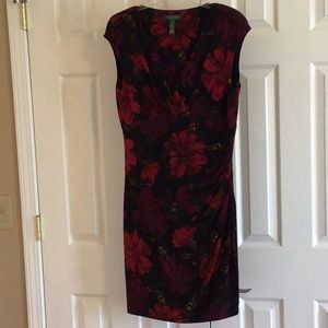 Lauren, v neck dress.